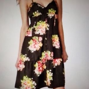 American Eagle Outfitters Black Floral Dress, Size 6